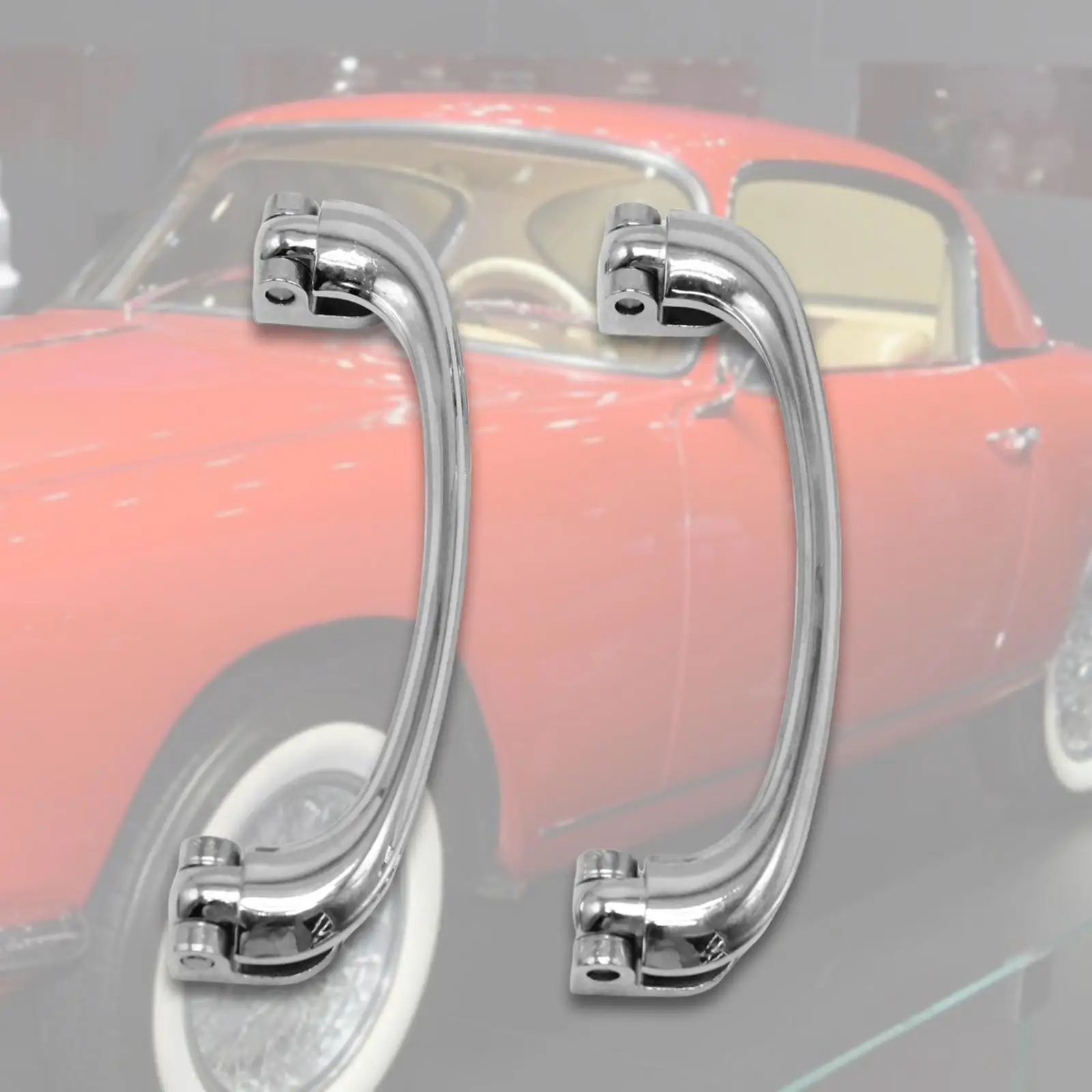 

Door Pull Handles 650306 Convenient Easy to Use Zinc Alloy Replace Sturdy Parts Hand Grips Accessories for Triumph TR4