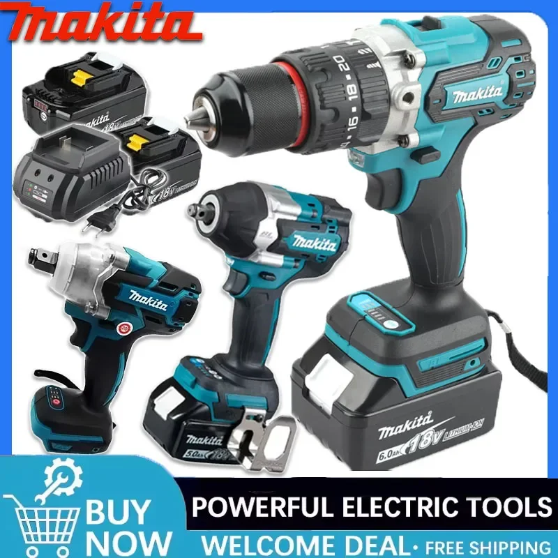 2026年マキタインパクトドライバー充電式スクリュードライバー、18vリチウムイオン電池対応の様々なモデルのポータブルコードレス電動工具