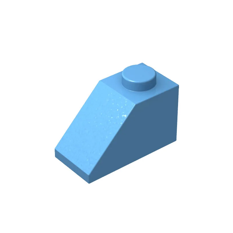 

Brick Block Roof Tile 1X2 Dots 45° degree Angle, Bricks, Slopes Compatible with 3040 Building Blocks Toys Accessories