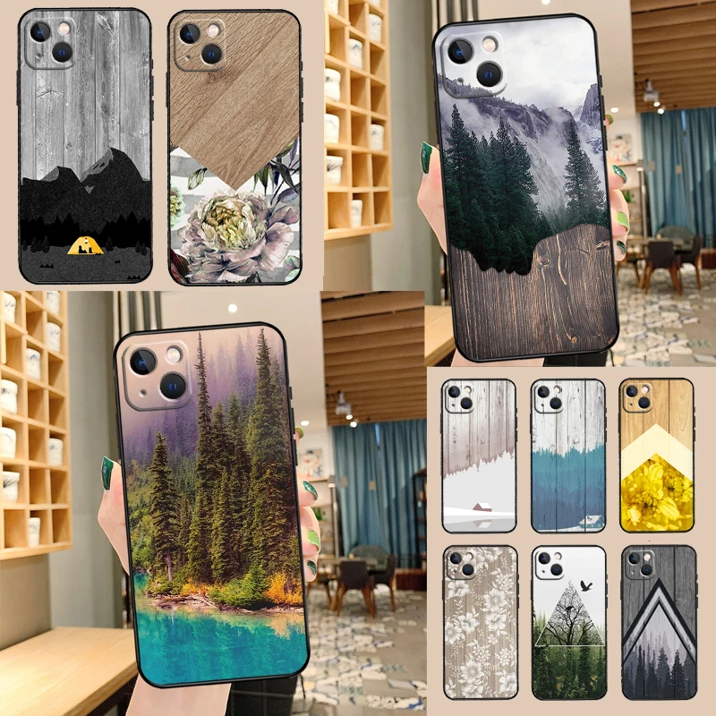 NATURE WOOD PRINTS Case For Samsung Galaxy A36 A56 A16 A13 A53 A12 A32 A52 A35 A55 A15 A54 A34 A14 A17 A37 A57