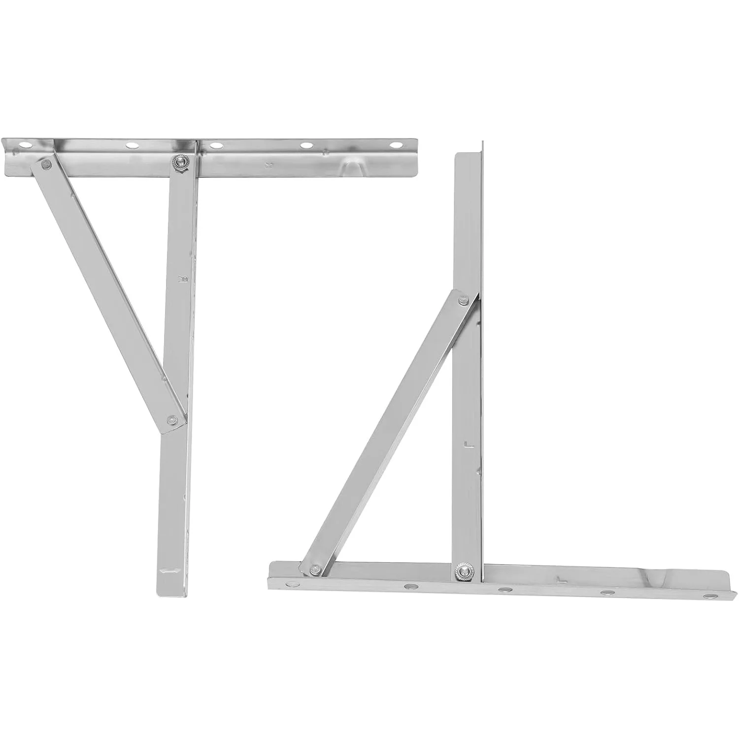 ขายึดติดผนังสำหรับเครื่องปรับอากาศแบบมินิสปลิต, ขายึดแบบพับได้สำหรับงานหนัก, ใช้ได้กับคอนเดนเซอร์ขนาด 7000-36000 บีทียู, สำหรับคอมเพรสเซอร์