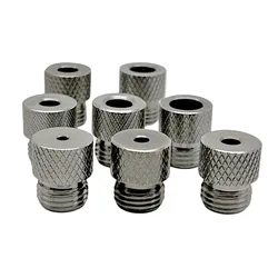 Woodworking Stainless Steel Drill Sleeve 3mm-10mm Drill Guide Bushing for Drilling Locator Doweling Jig and Pocket Hole Jig
