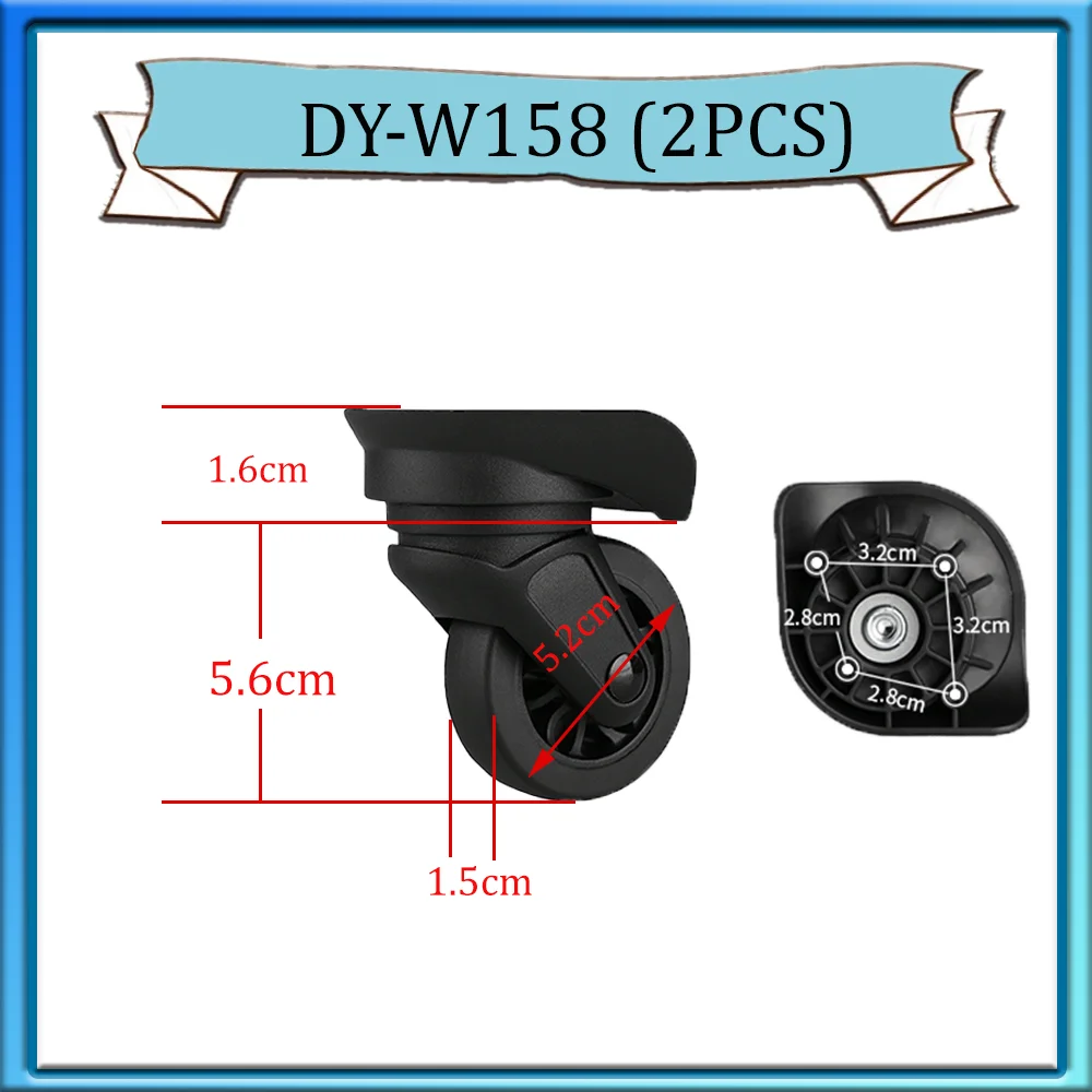 For Samsonite Trolley case universal wheel Luggage Wheel accessories Password Travel Suitcase Roller pulley casters Maintenance