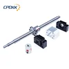 CNCボールねじ,20mm sf2010ボールねじ,1500mm,bkbf15機械加工エンド,ボールナットsfu2010-ACカップリング 2