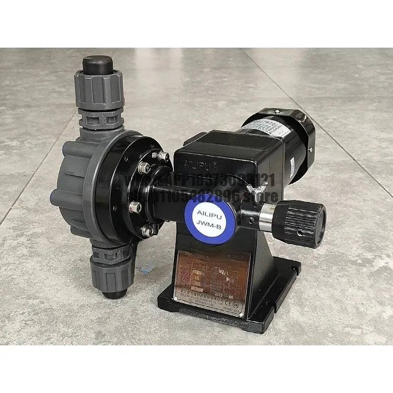 Ailipu metering pump JWM-B series, mechanically driven diaphragm pump, dosing metering pump stainless steel