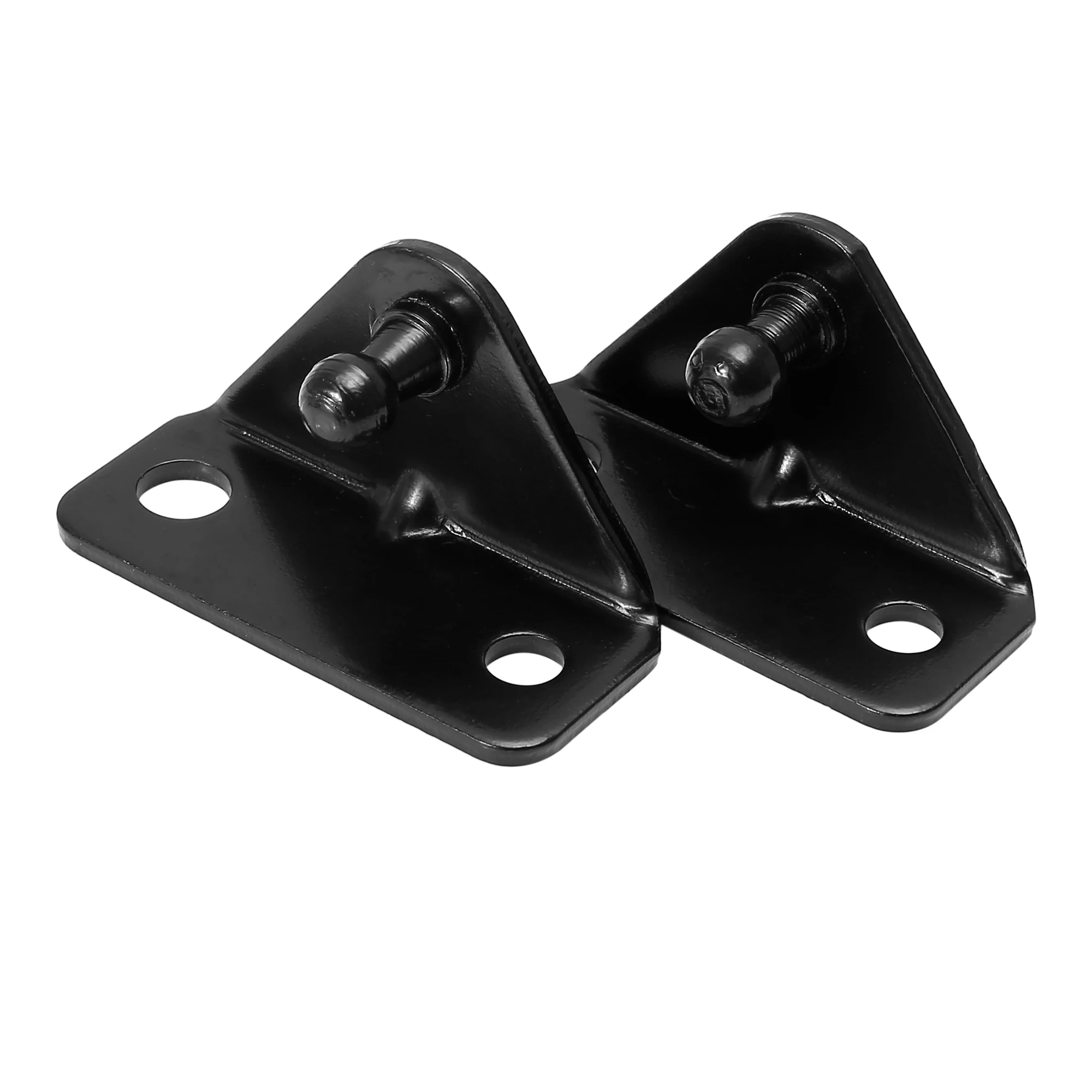 X Autohaux 2pcs 4pcs 10mm Car Ball Studs Gas Shock Mounting Brackets for Gas Struts Shocks 64x35x21mm