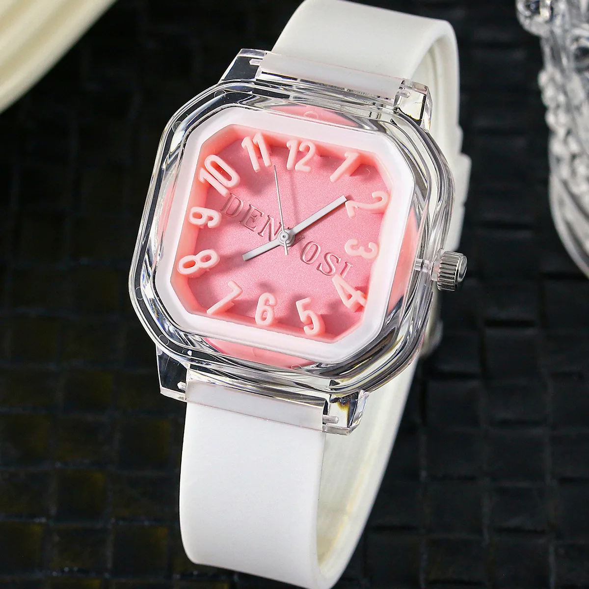 

ZH164 Модные женские часы, спортивные водонепроницаемые кварцевые часы для учащихся средних и старшеклассников, подарки, часы для мужчин