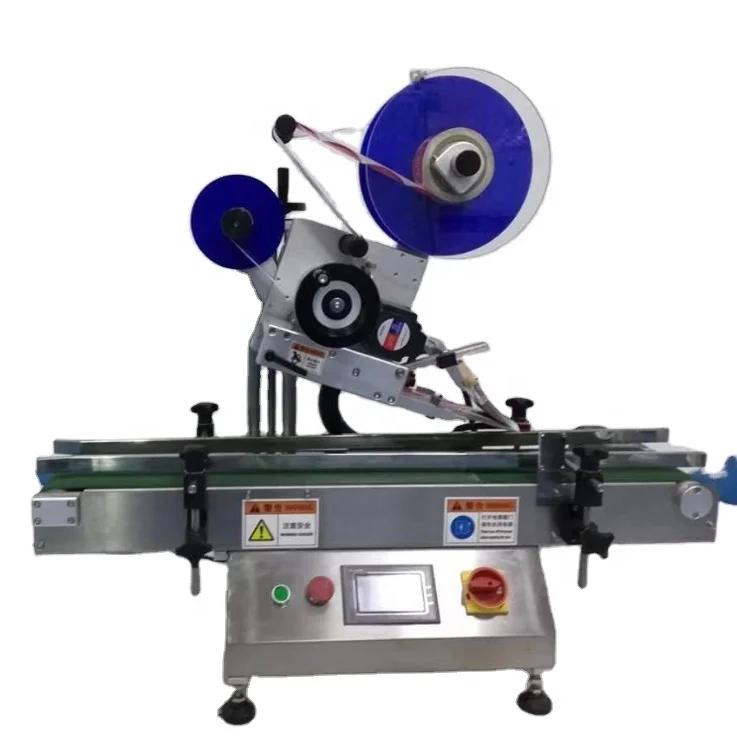 

Full Automatic Desktop Flat Surface Bottle Labeler/ Paper Box Scratch Card Plastic Bag Adhesive Sticker Labeling Machine
