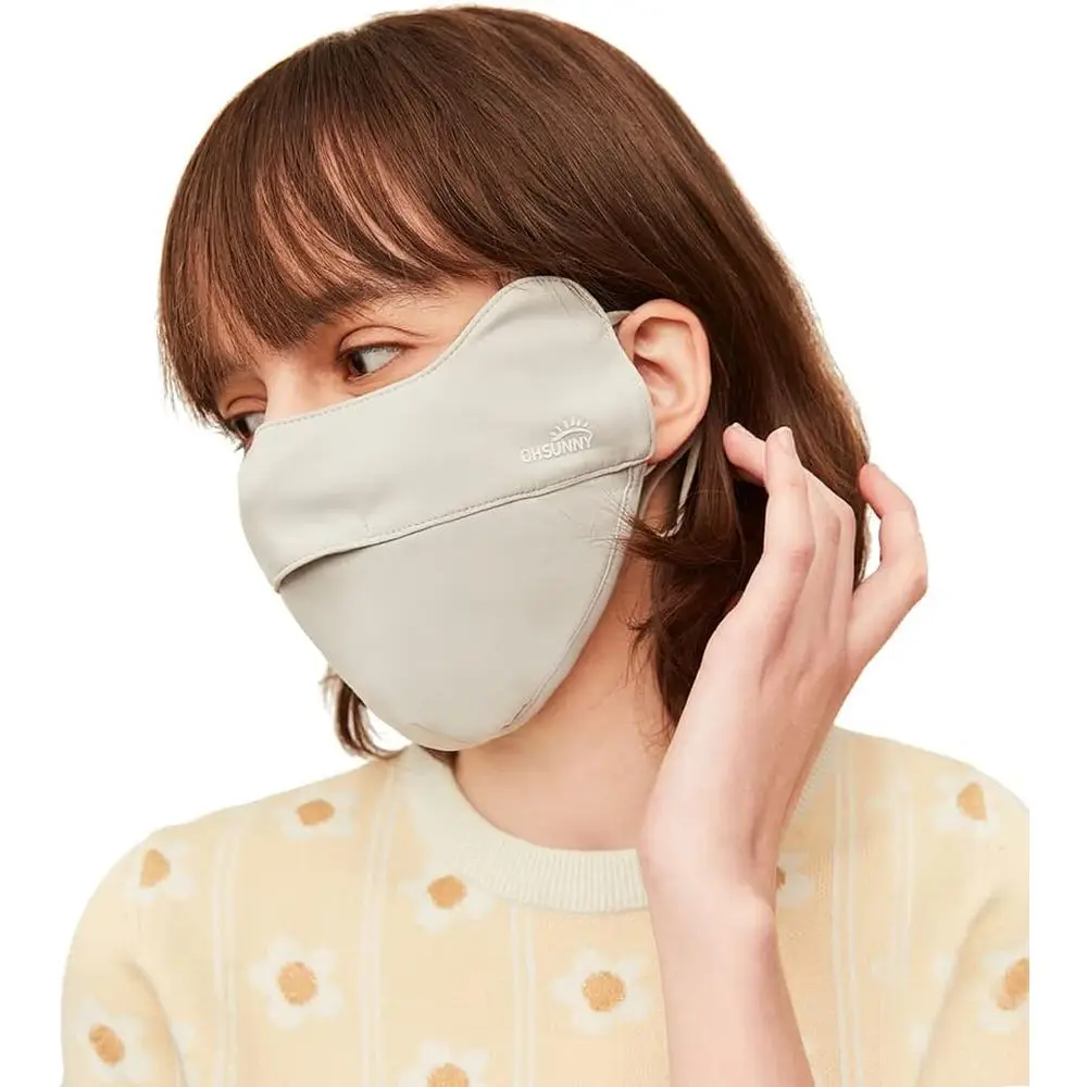 

Маска UV ace Covering UP 50+ для женщин, дышащая, для защиты от солнца, многоразовая, для использования на открытом воздухе