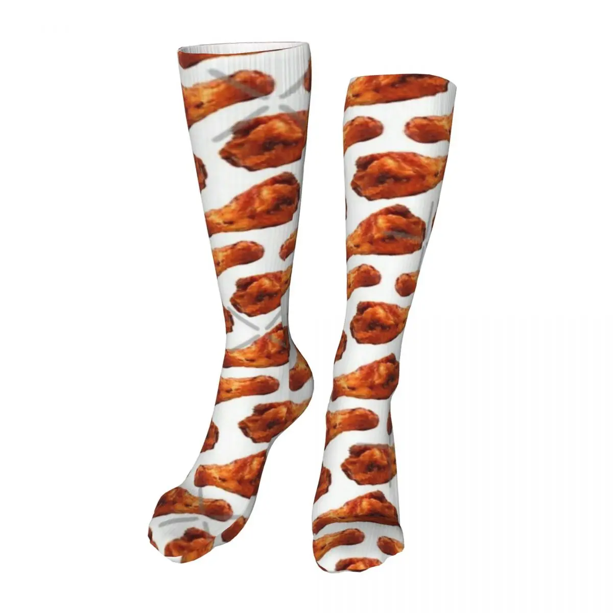 Buffalo Chicken Wing Adult Stockings Moisture absorbent Suitable For Sports Comfortable All Seasons