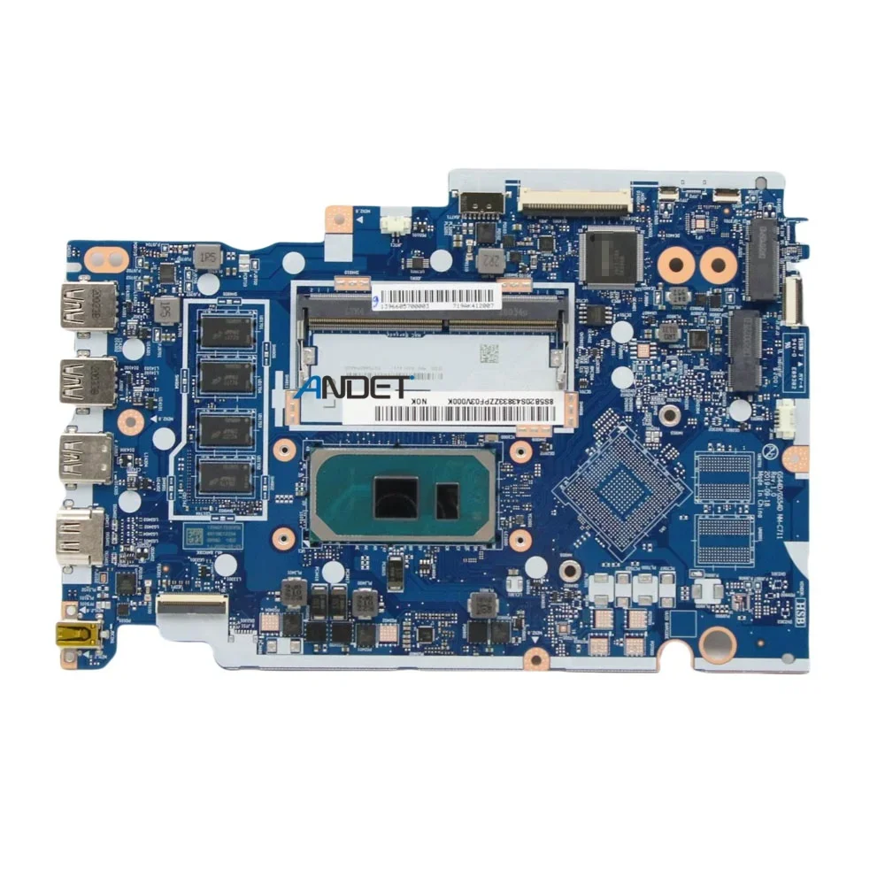 Ideapad S145-15IIL V15-IIL For Lenovo Laptop Motherboard Mainboard NM-C711 GS44D/GS54D With I3 I5 I7-10th Gen CPU 4GB RAM DDR4