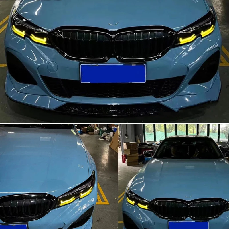 

Suitable for Bmw3Department19-22YearG20 G21 G28DRLGolden EyeLEDDaytime Running Light Yellow Template
