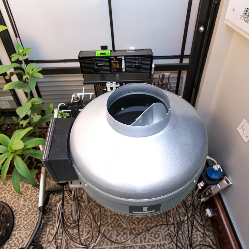 Customizable AC Inline Duct Hydroponic Centrifugal Fan With Ball Bearing For Indoor Garden Greenhouse Horticulture Grow Tent