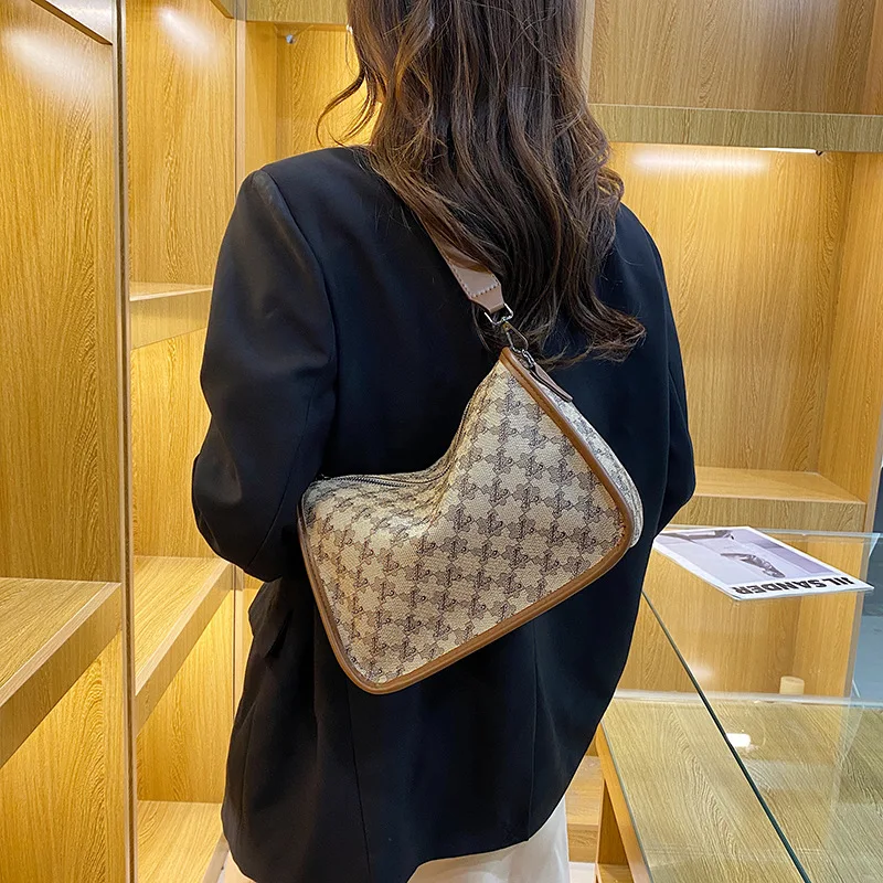 

​2025 Korean Style Vintage Shoulder Bag for Women, Large Capacity Crossbody Purse, Fashion Casual Boho Bag, Simple & Chic​