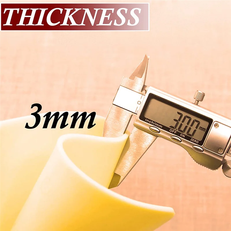 

AA96 толстый силикон 3 мм для практики, 5 шт. 12X8 дюймов, силиконовая толстая кожа для практики, двухсторонняя практика для начинающих