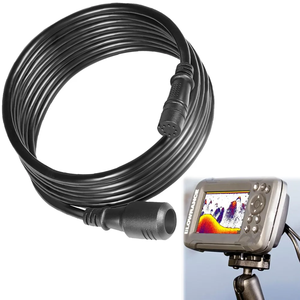 

000-14414-001 Transducer Extension Cable for Lowrance TripleShot/SplitShot Transducers and Hook2 Series Fish Finder (10 feet)
