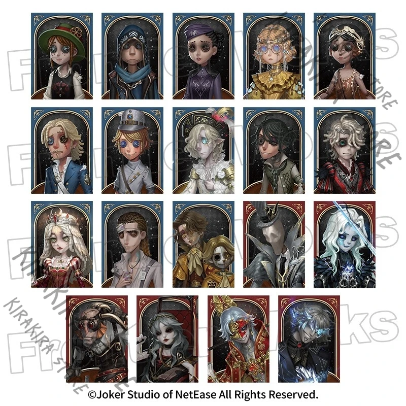 Identity Ⅴ Norton Campbell Mary Fiona Emma Woods Gilman Official Genuine Ornaments Card Naib Subedar Cosplay Collecting Present