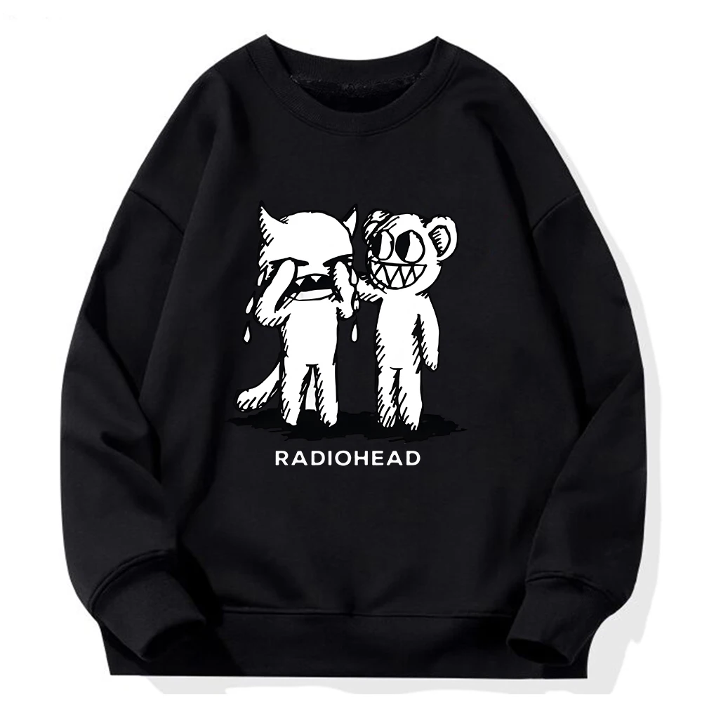 

Radiohead Hoodie OK Cooperation Computer Band Rock Music Sweatshirts Album Tops Streetwear Funny Prints Men/Women Clothing Male