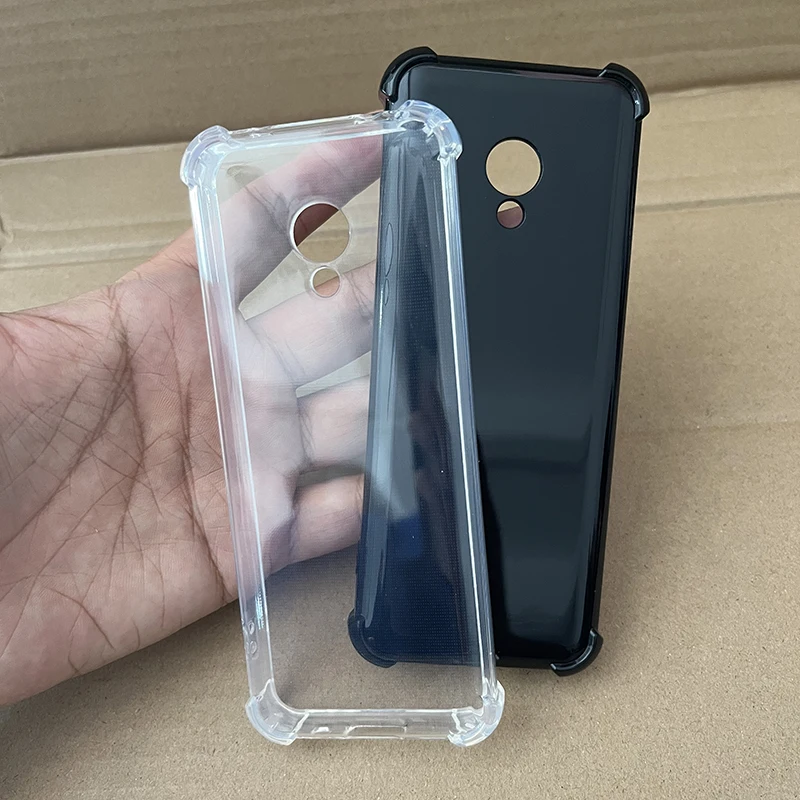 Funda de silicona TPU suave con cojín de aire para Xiaomi Qin F21 Pro Plus, cubierta trasera protectora 5