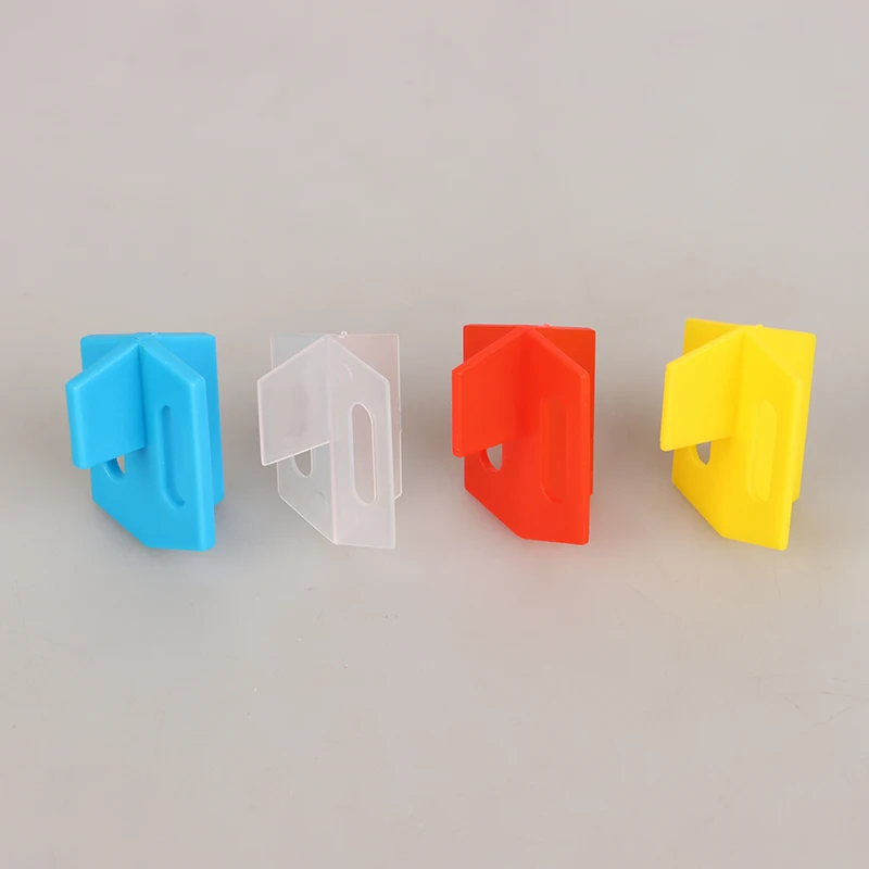 Ceramic Tile Spacers Clips Wedge Leveling System 100Pcs For Floor Wall Tile Gap Leveling System Construction Tools