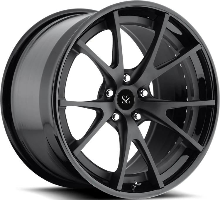 

Black Barrel For BMW X3m Wheels 22 Inch 2-PC Forged Alloy Custom Rims