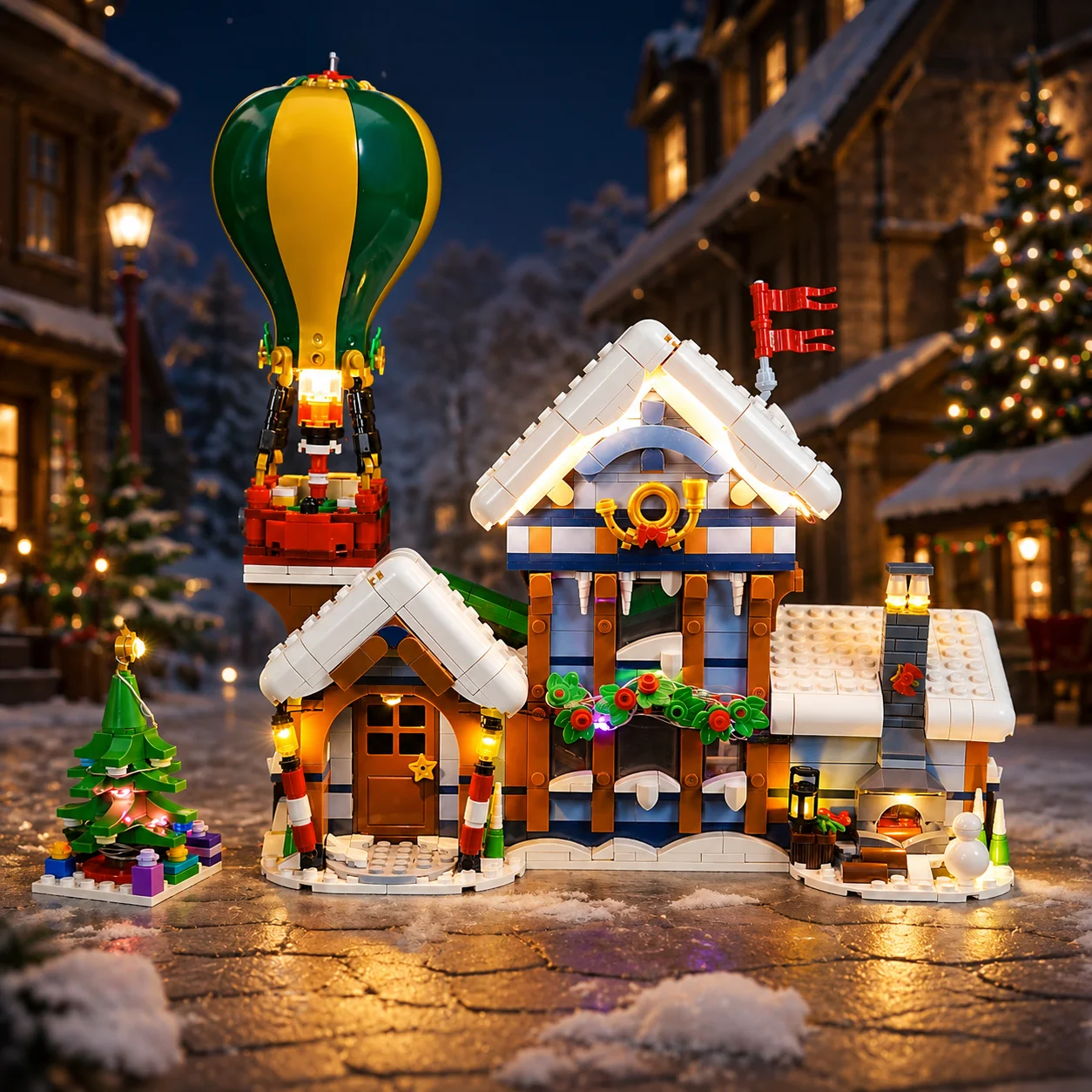 Hprosper LED Light For Lego 10339 Santa's Post Office Decorative Lamp With Battery Box (Not Building Blocks)