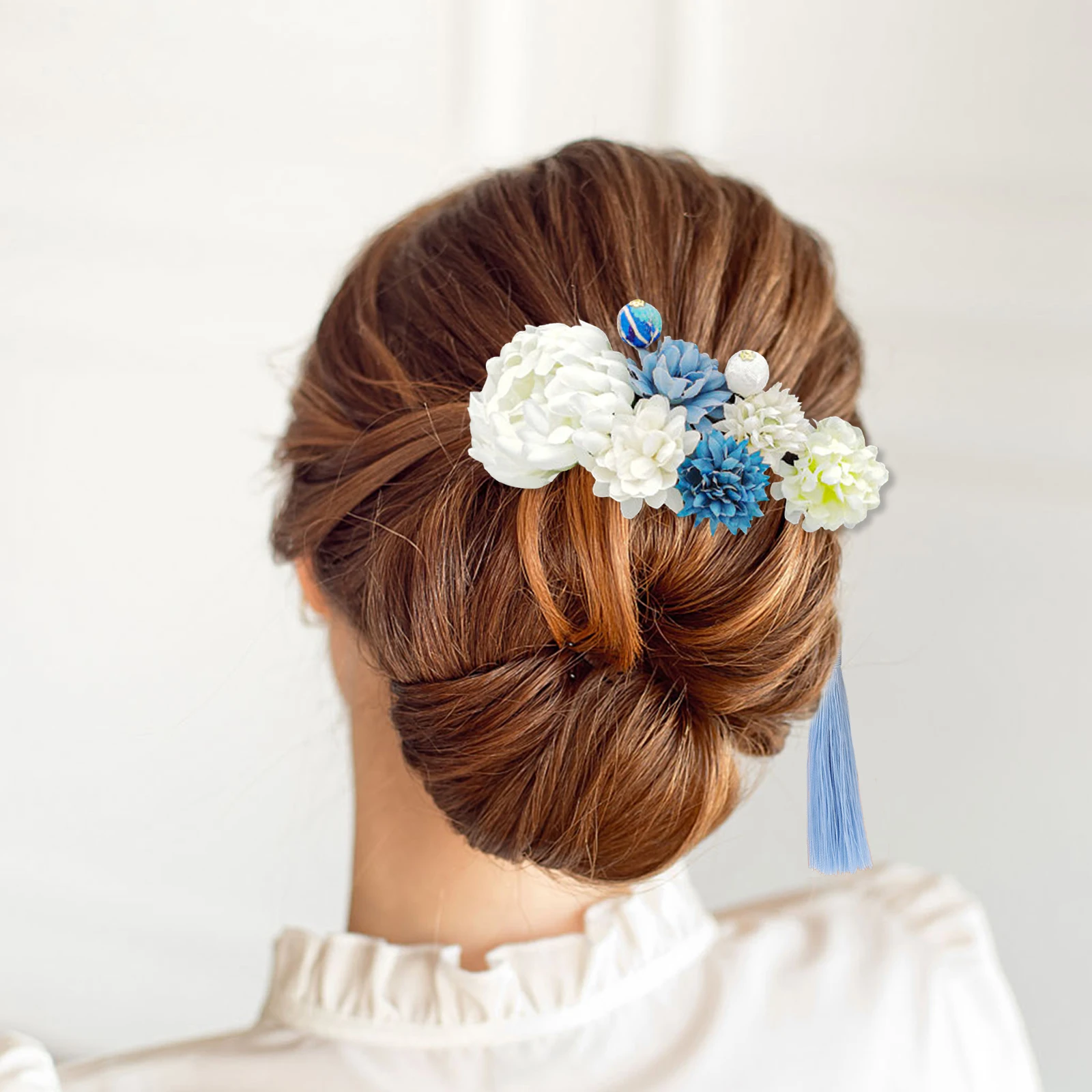 

9 Pcs Chrysanthemum Hairpin Retro Decorative Bridal Accessories for Women Hanfu Miss