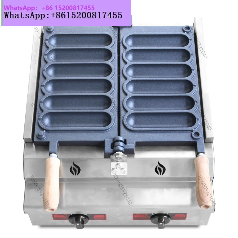 Electric gas milk stick machine crispy hot dog sausage machine cream crispy stick machine