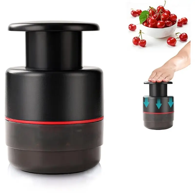 EYFL-Cherry Pitter Tool Stainless Steel Cherry Pitter With Splatter Guard,For Cherries Olives And Fruits