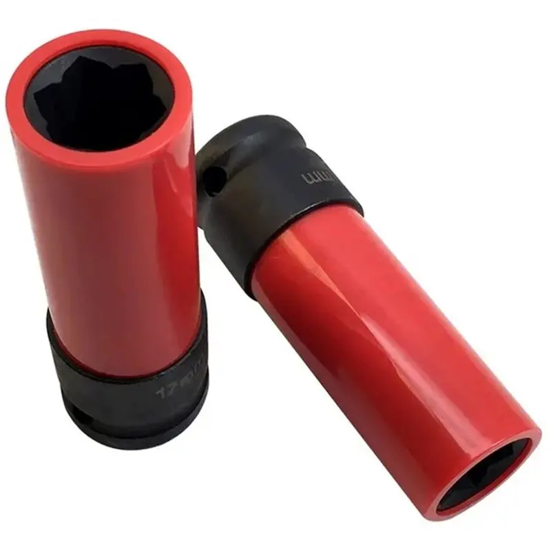 17Mm Lug Nuts S-Grade Flower Pattern, Tire Protection Socket, Key Wrench, Special Tool