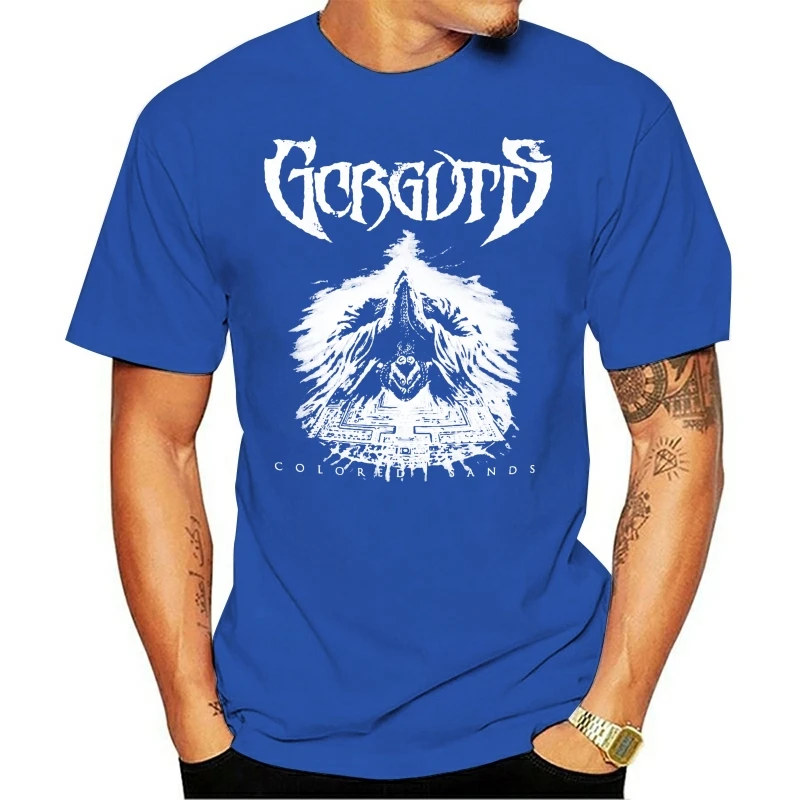 Забавная Мужская футболка с рисунком цветных песков