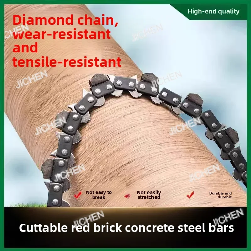 

Специальная цепь станка для резки стен HS JC, цепь станка для резки бетона, алмазная цепь