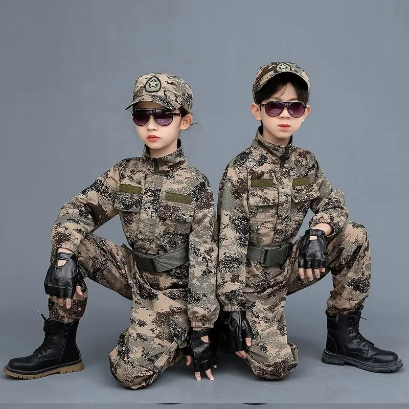 Student Men's and Women's Military Training Summer Camp Outdoor Expansion Camouflage Clothing