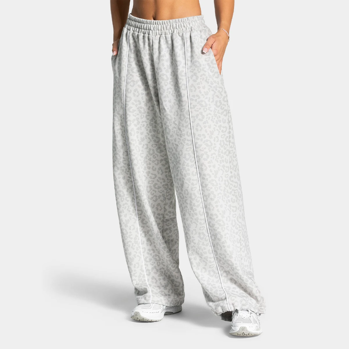 Yoga joggingbroek met luipaardprint voor dames – flexibel, perfect voor stretching, hardlopen, training, joggen, casual, ontspannen, stijlvol