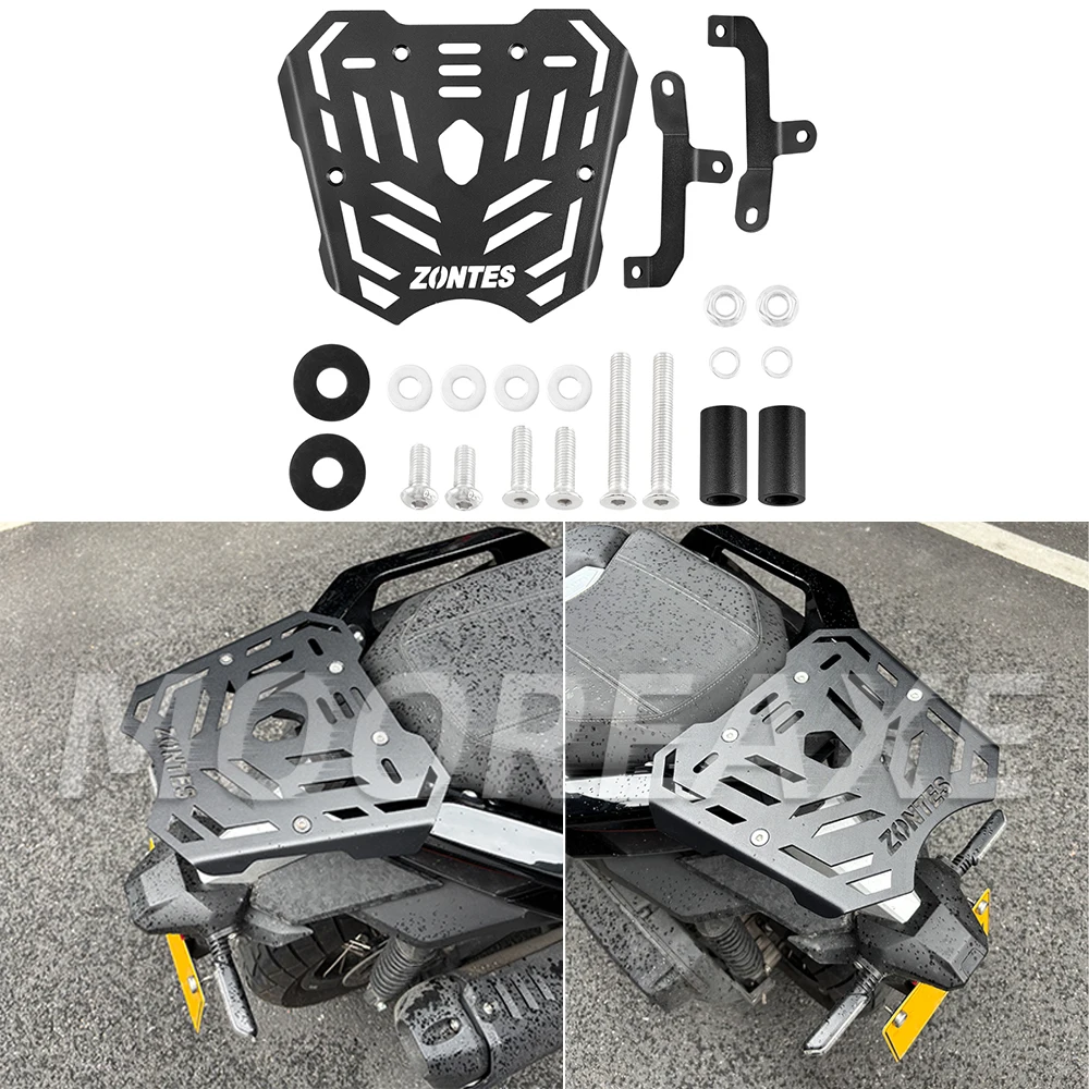 

For ZONTES 368G 368 G 368-G Rear Shelf Tail Box Luggage Rack Bottom Plate Mounting Adapter Plate Trunk Accessories