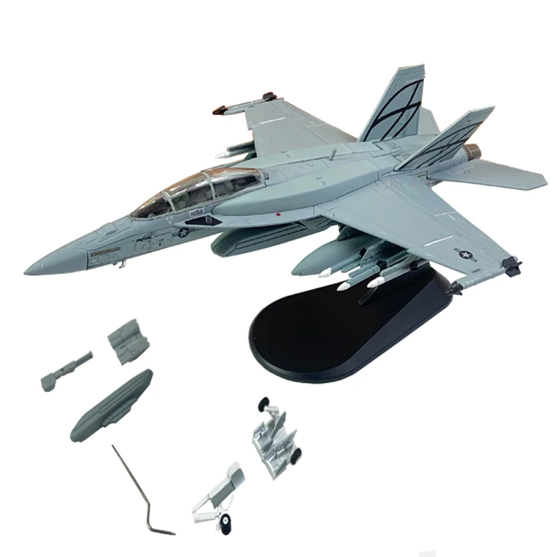 

1/100 US Army F/A-18F F-18 Ultimate Hornet F18 Shipborne Fighter Finished Diecast Metal Military Plane Model Toy Collection Gift