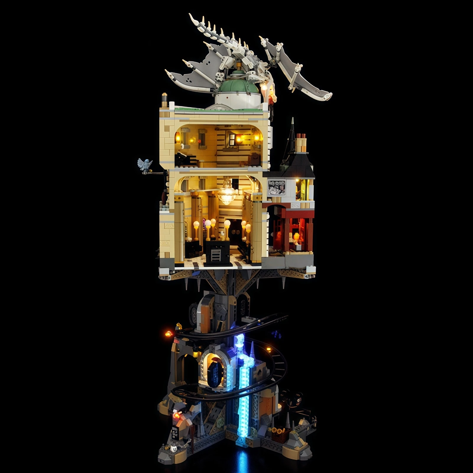 LED Light (No Model) For LEGO 76417 Harry Potter Gringotts Wizarding Bank-Collectors’Edition Building Blocks view 3