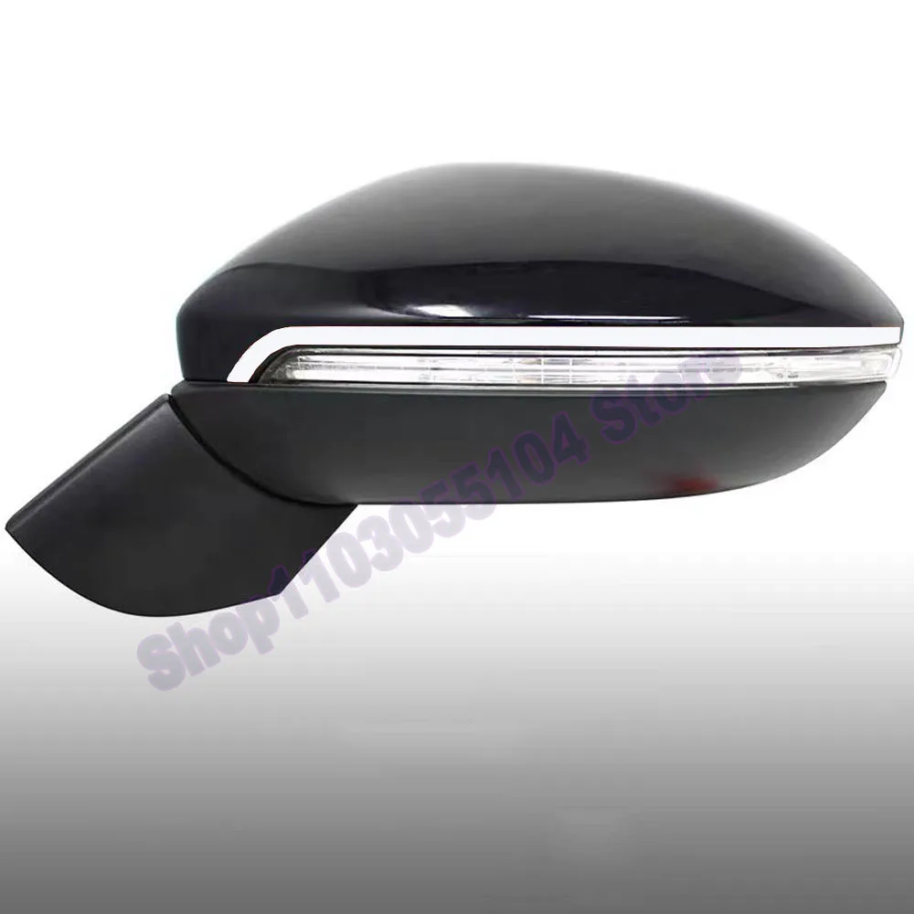 Pegatina reflectante para espejo retrovisor de coche, accesorio para Volkswagen VW GOLF 7, 2 unidades