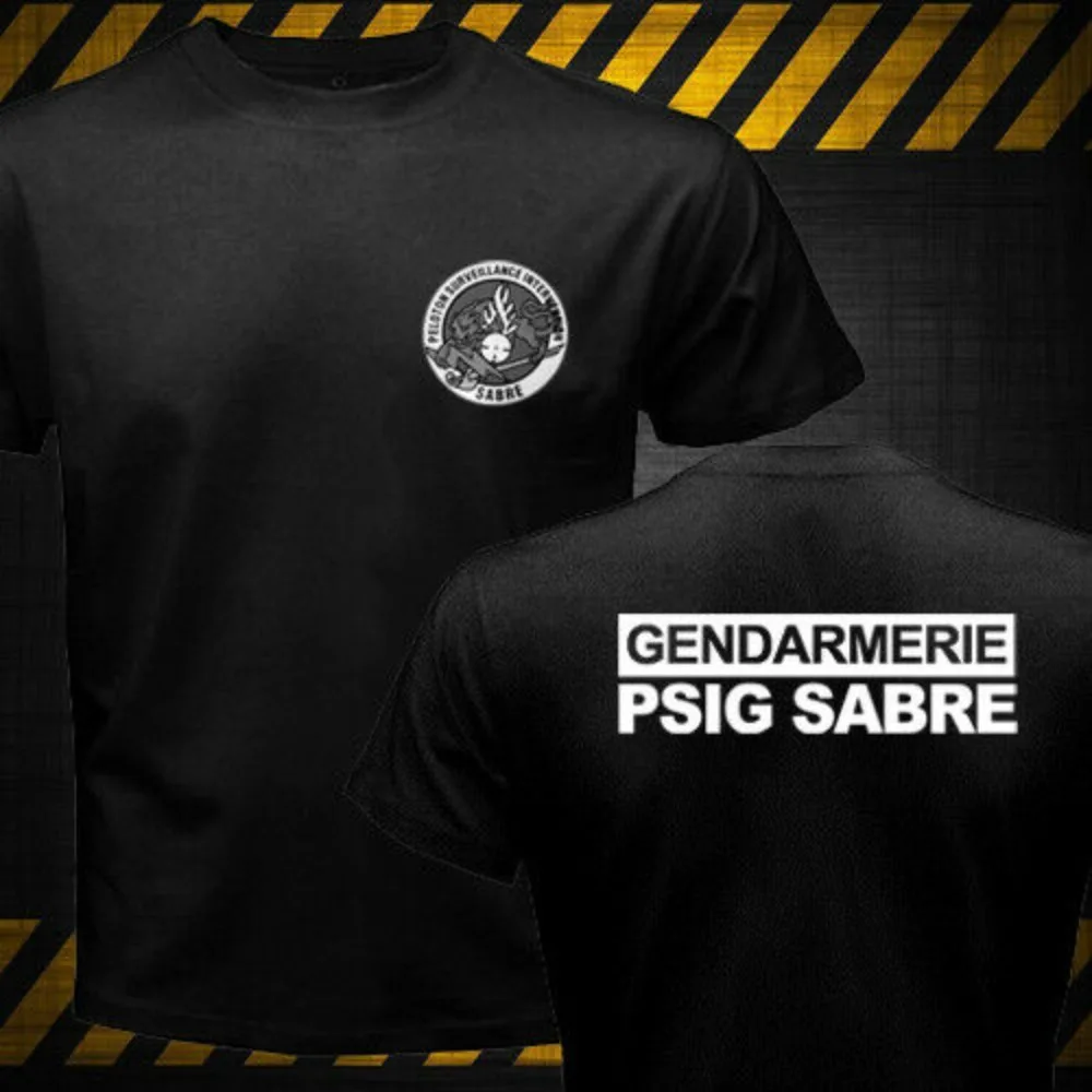 France Gendarmerie PSIG GIGN Counter Terrorist Special Forces Men T-shirt My Body My Choice Graphic T Shirts Oversized T Shirt