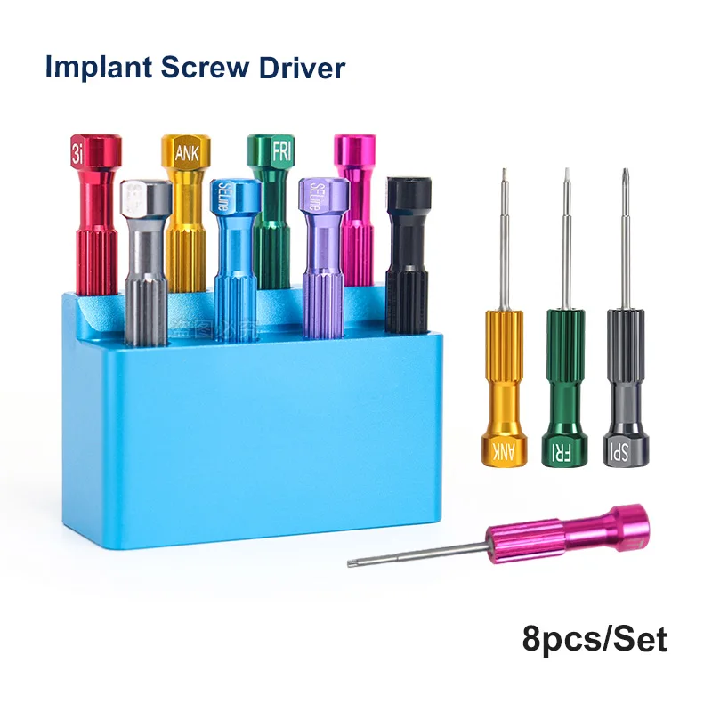 Dental Laboratory Stainless Steel Implant Screw Driver Dentistry Tool Kit Micro Screwdriver Dentist Laboratory Instrument