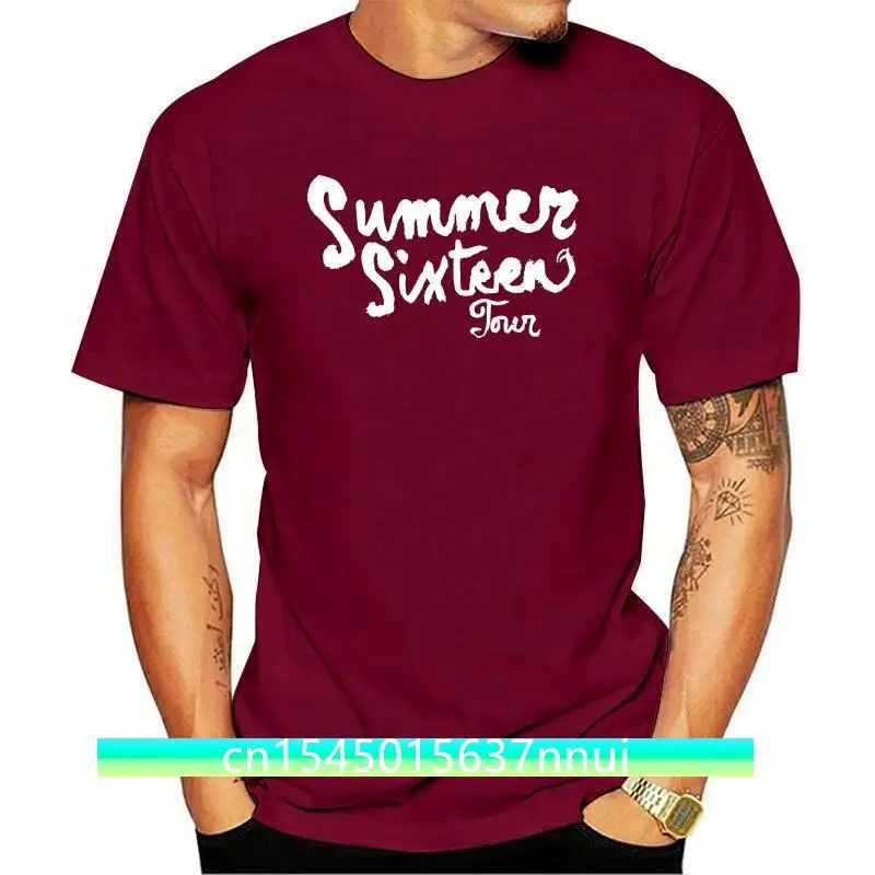 New Brand 2021 Unworn Drake Summer Sixteen Tour Merch Shirt Size Large 2021 Fashion Short