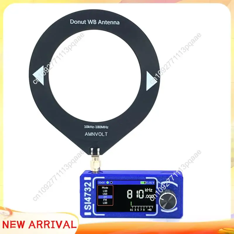 Il ricevitore radio full-band DSP radio full-band N84R supporta FM AM (MW e SW) e SSB (LSB e USB) blu