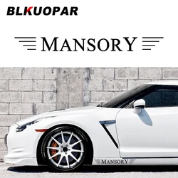 BLKUOPAR Creativity Mansory Club Character Decal Silhouette Vinyl Car Stickers and Graphics Window Styling Decals Accessories