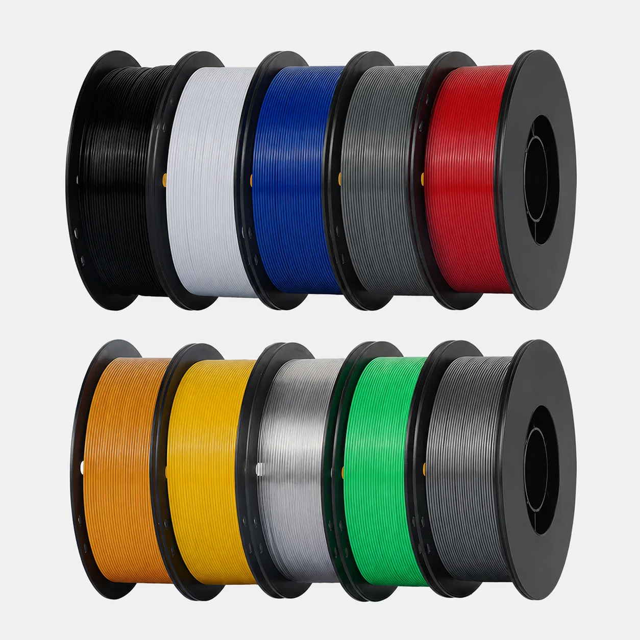 

JAHORA PETG Filament 1.75mm 1KG 3D Printing Material Dimensional Accuracy ±0.02mm Tough PETG Filament Multi Color for FDM Printe
