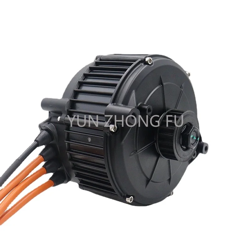 QS165 5000W 35H 72V 100KPH PMSM Mid Drive Motor Hall Type with FarDriver Controller ND72530 For High Speed Dirtbike