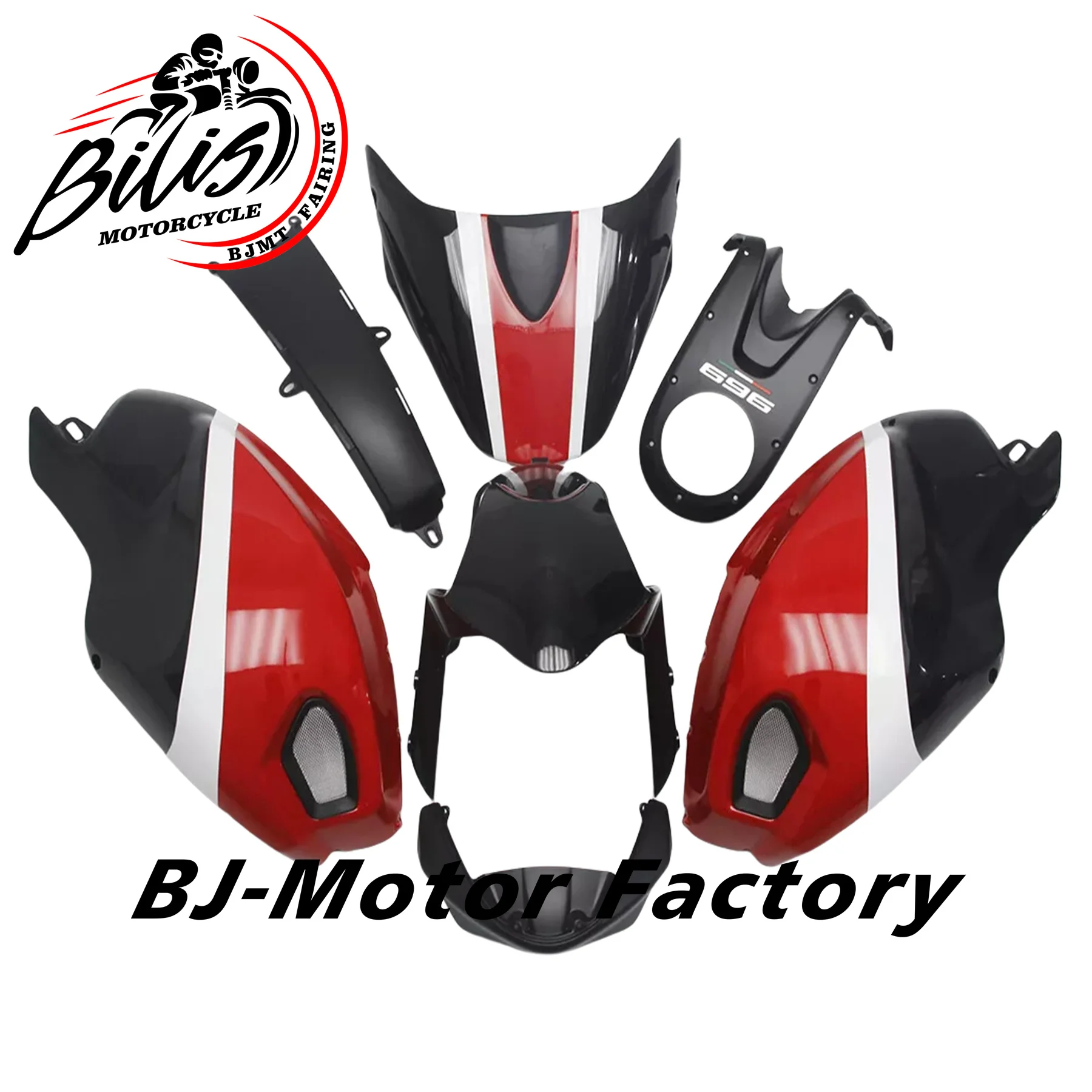 

Strong Bodywork fairing for Ducati 696 796 1100 1100S EVO 2009 2010 2011 2012 2013 2014 2015 robust design