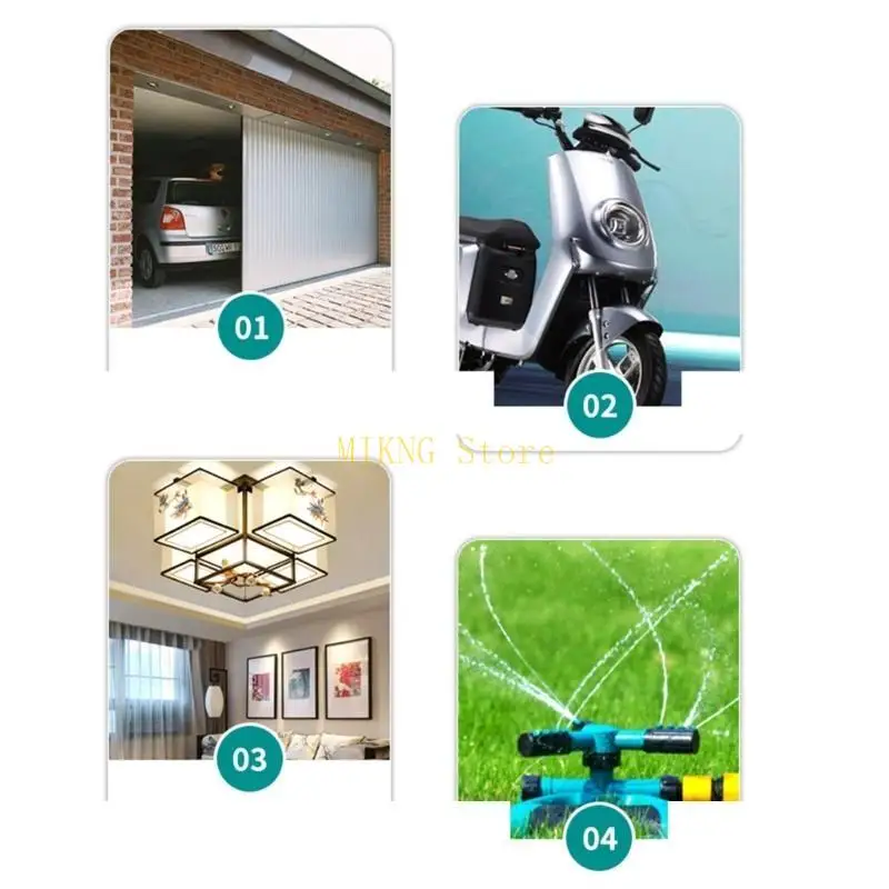315/433/418/430MHz Copy Remote Control Motorcycle Garage Electric Remote Control Channel Garages Door Wireless Switch Best Sale