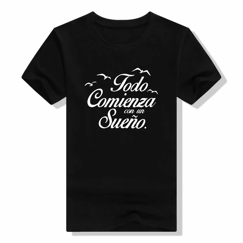 Have Studied T-shirt Funny Spanish Sayings Phrase T Shirt Short Sleeve Casual Summer Soft O-neck T Shirt Women Clothing Fashion