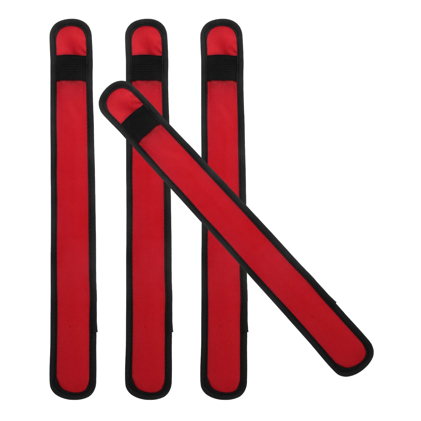 4 قطع من أربطة أرجل الحصان LED تتوهج في أشرطة الكاحل الداكنة للرؤية الليلية معدات السلامة خفيفة الوزن المحمولة #6