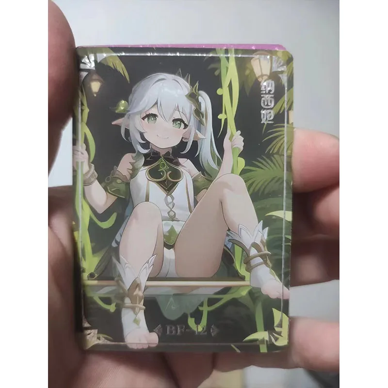 Goddess Story albedo Yae Miko Ningguang Keqiang Kamisato Ayaka Boa Hancock ACG card boy Toy collection Birthday Christmas gift